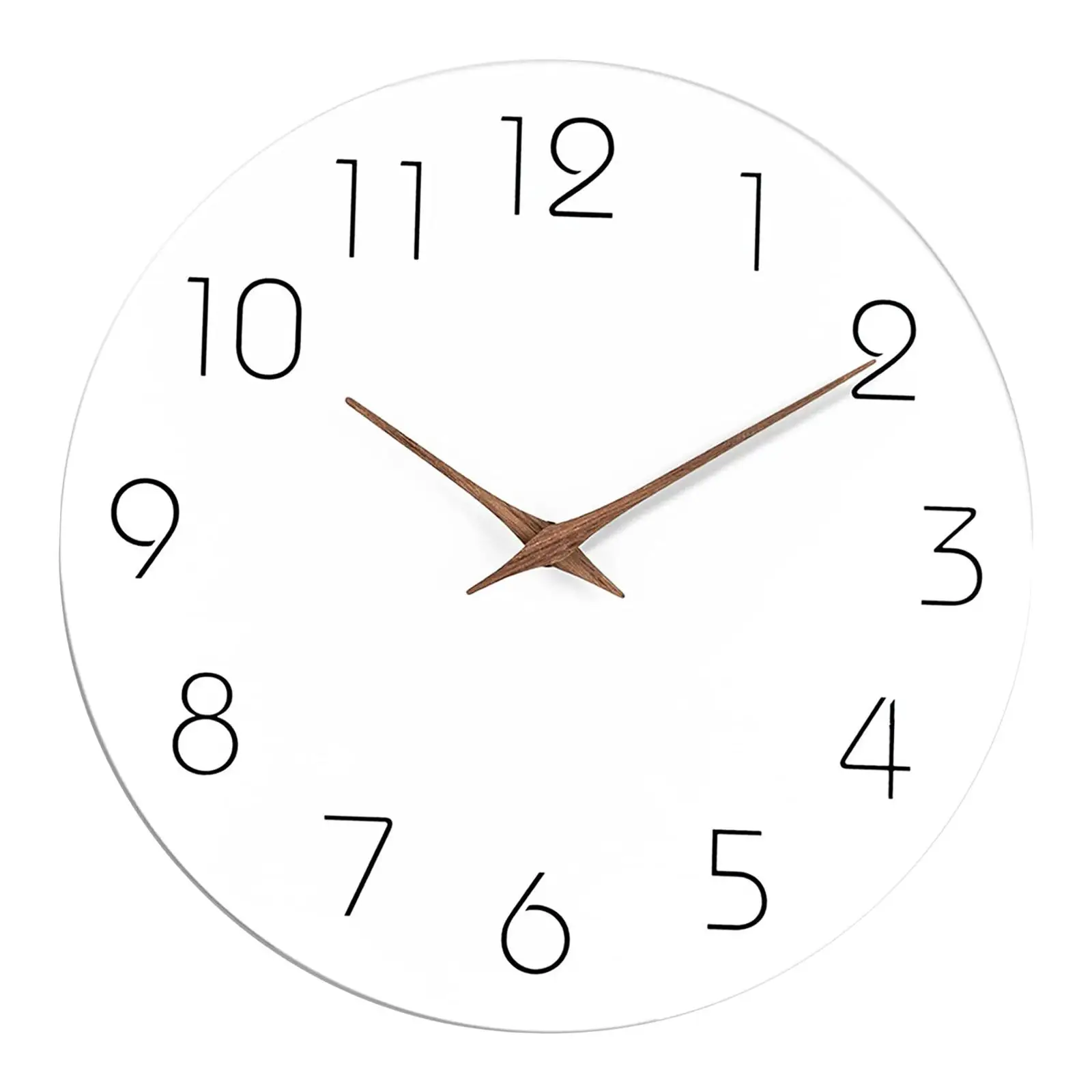 Decorative Wall Clock Simple Decoration Quiet for Living Room Home