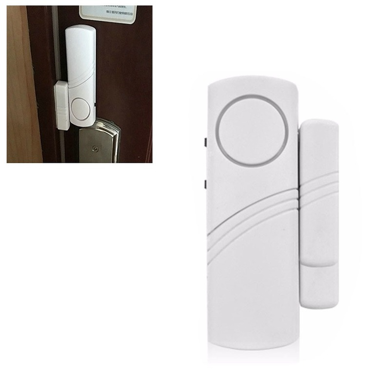 Title 2, Door Window Wireless Burglar Alarm with Magneti...