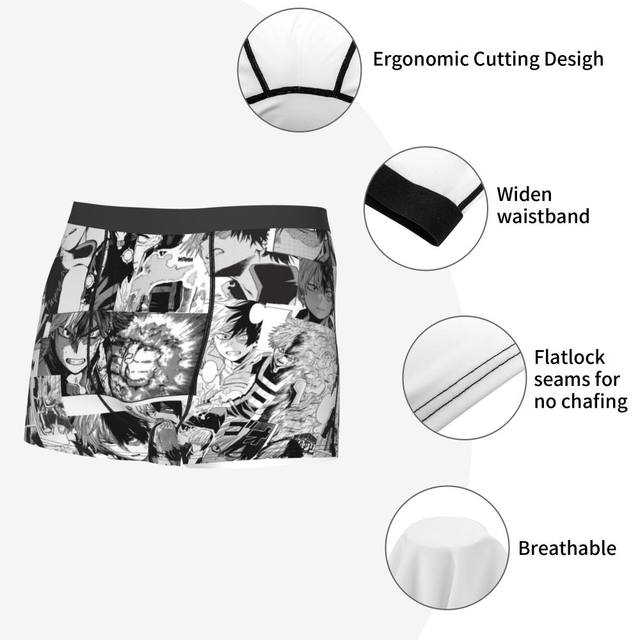 Hajime no Ippo Anime Men's Boxer Shorts  High Quality Anime Shorts –  OTAKUSTORE