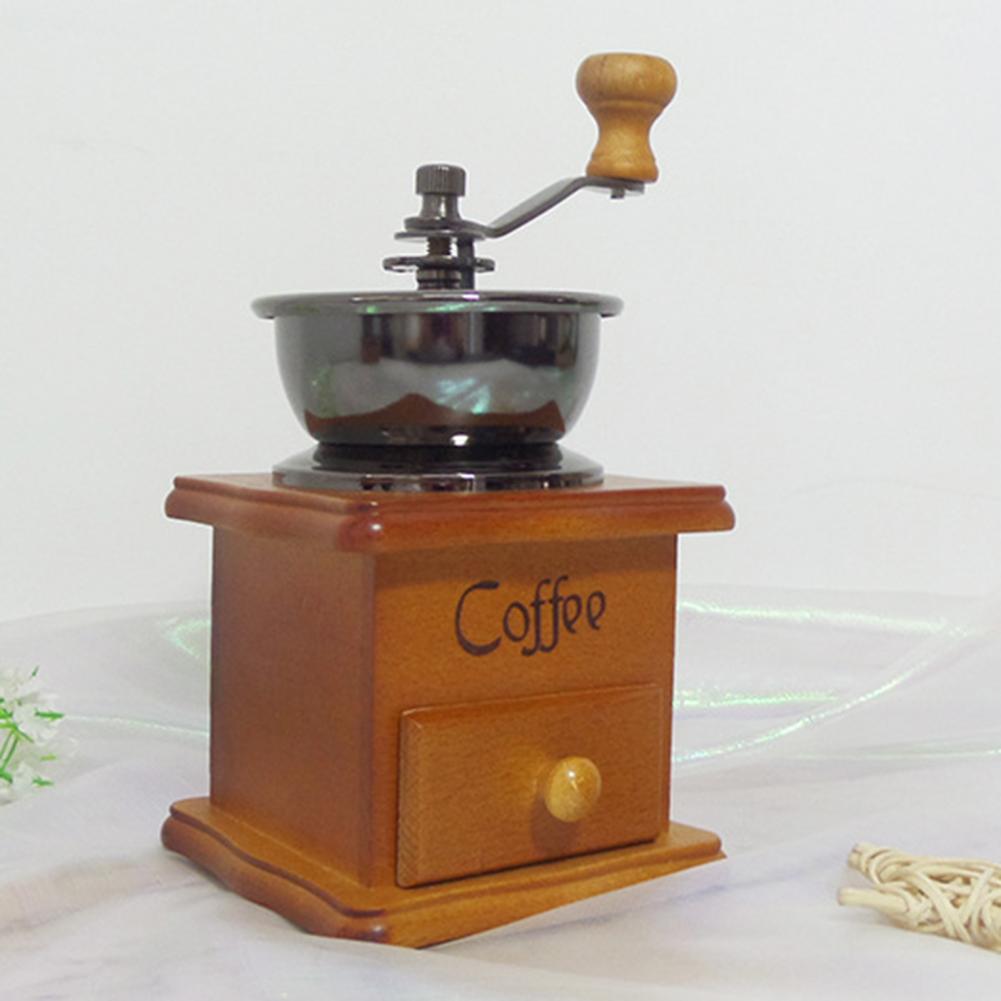 Title 4, Coffee Mill Effective Manual Coffee Bean Grinde...