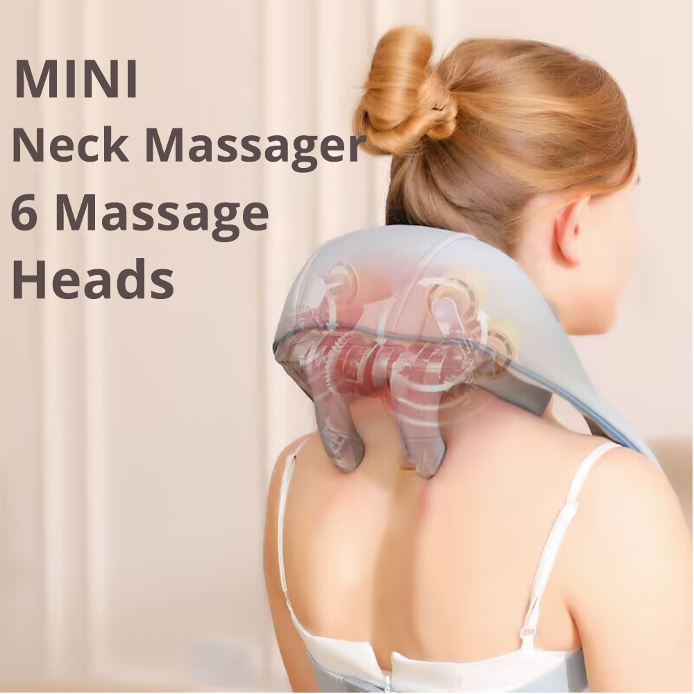 Best of 5D Kneading Shiatsu Massage Shawl Chiropractic Travel Cervical Pillow Heating Relieve Fatigue Shoulder Pain Neck Massager USB Reviews & Tips