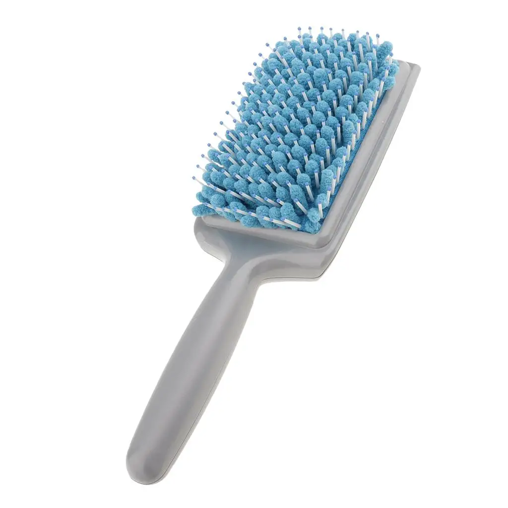 2pcs Quick Drying Hair Hair Brush Comb-Blue and Pink
