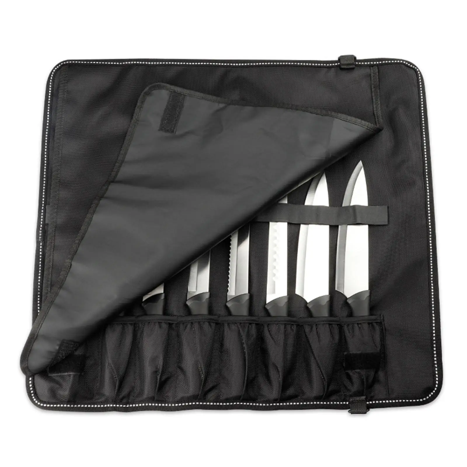 Chef Knives Roll Bag Adjustable Strap Portable Handle Knives Wrap Wallet Organizer Bag for Kitchen Home Chinese Western Knives
