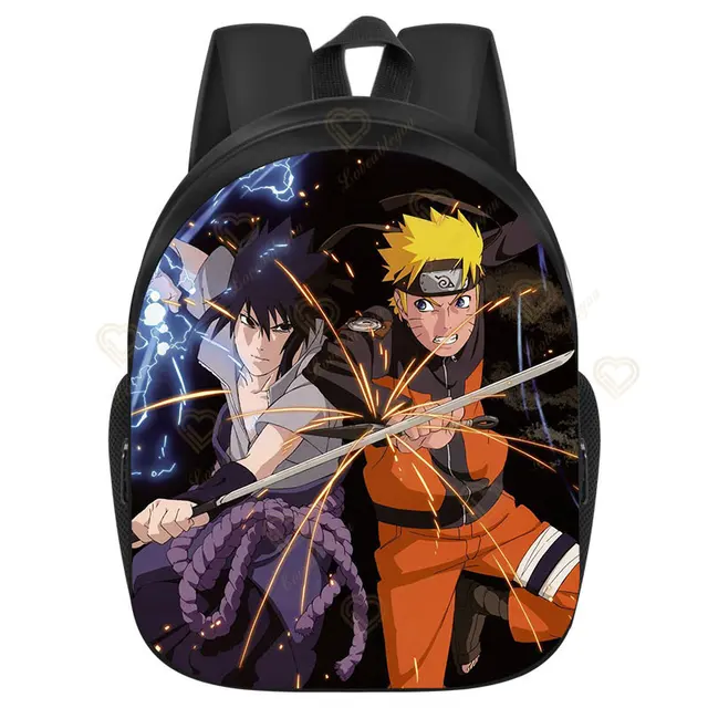 PillyBalla Anime Naruto Backpack Cosplay Bookbag Cartoon Printed Bag 