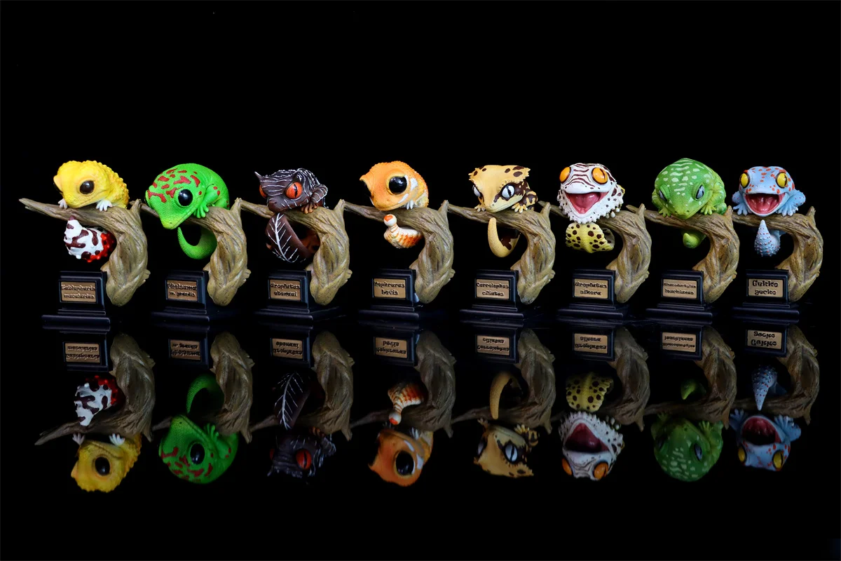 Lizard Figures Wall | Lizard Blind Box | Blind Box Model | Gecko Gekko |  Gecko Toys - 8pcs - Aliexpress