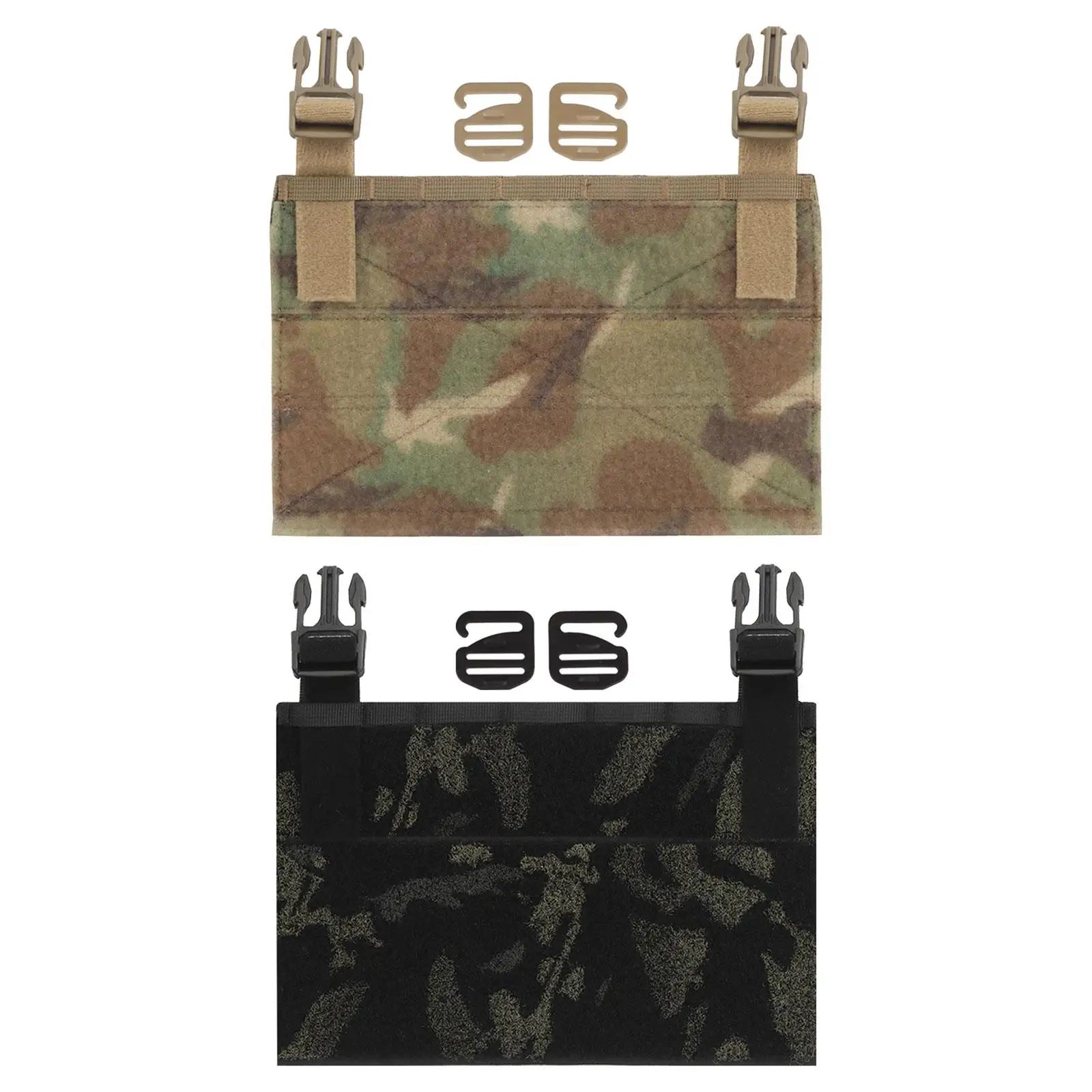 Gaming Vest Front Panel Adapter Accessory Quick Release Training Vest Parts for Outdoor Game Travel Practice Camping