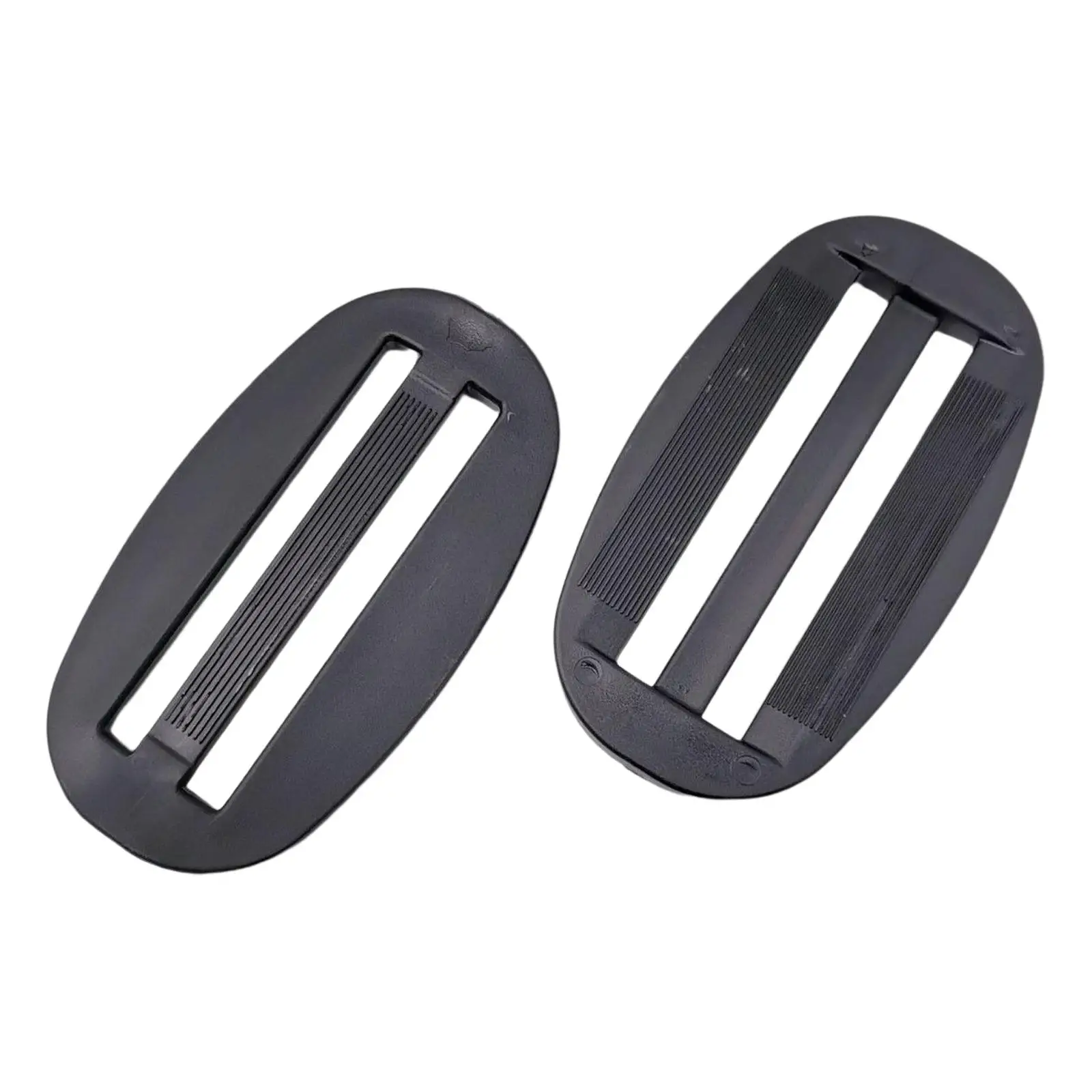 2x Slide Buckle Dive Strap Fixing Water Sports BCD Glider Scuba Diving Weight Belt Webbing Keeper for Harness BCD Accessories