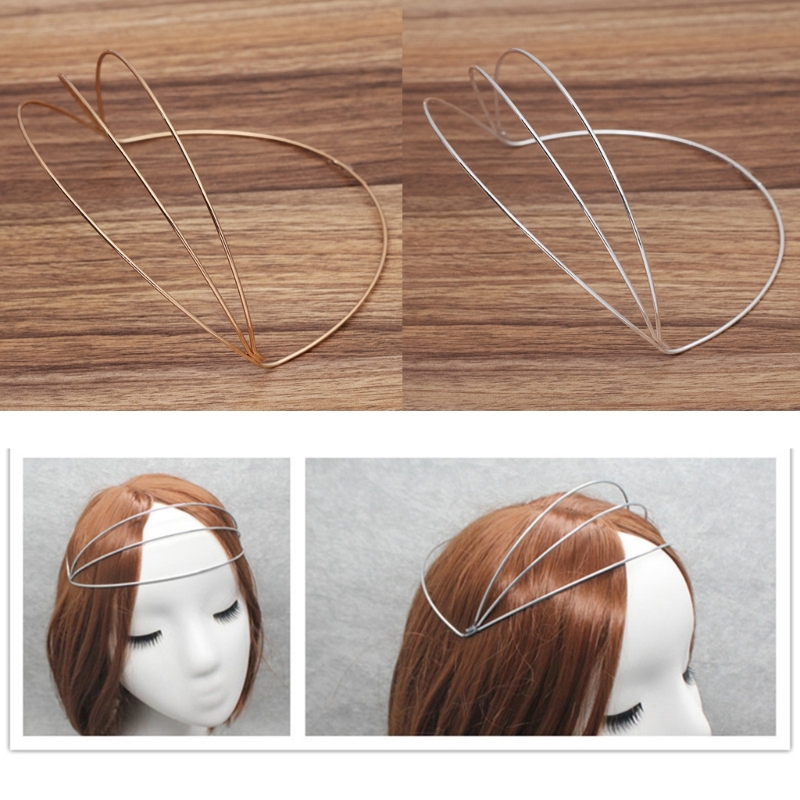 Y166 Einfache Diy Stirnband Blank Basis Frauen Studenten Waschen Gesicht Haarband Krone Stirnbänder Drei Layered Diy Haar Hoop Basis – Detail 2