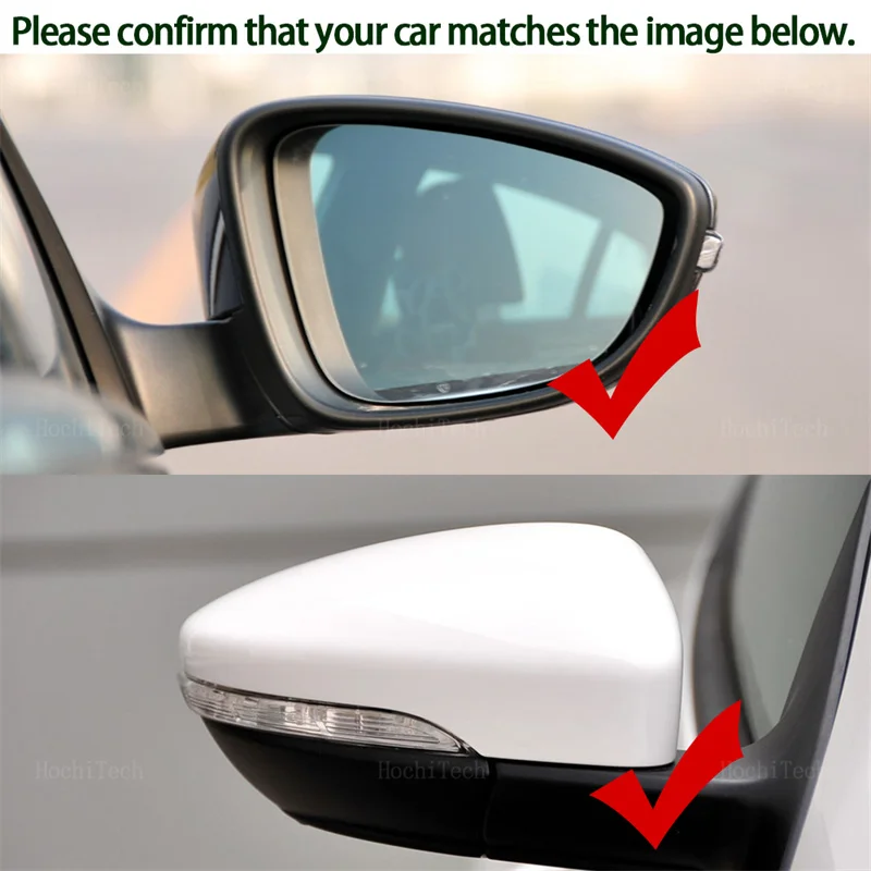 Cristal de espejo retrovisor calefactable con placa de montaje