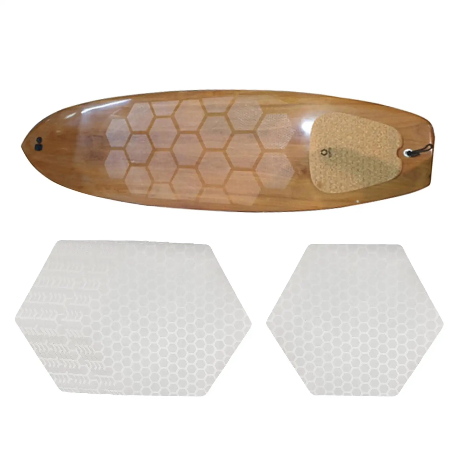 20x Premium Surfboard Anti-Skid Pad Comfortable Surfboard Traction Pad