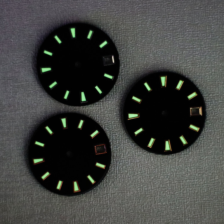 Luminous Watch Dial para Movimento Automático, Assista