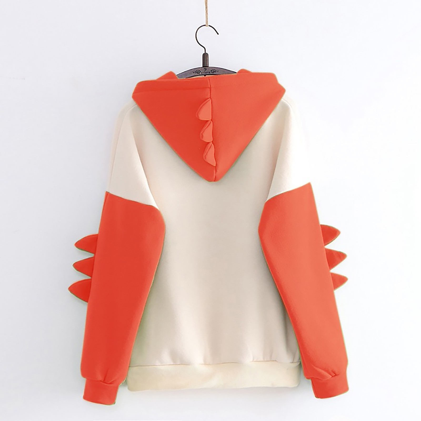 casual, Dino Tops espesso, estilo coreano, moda, inverno