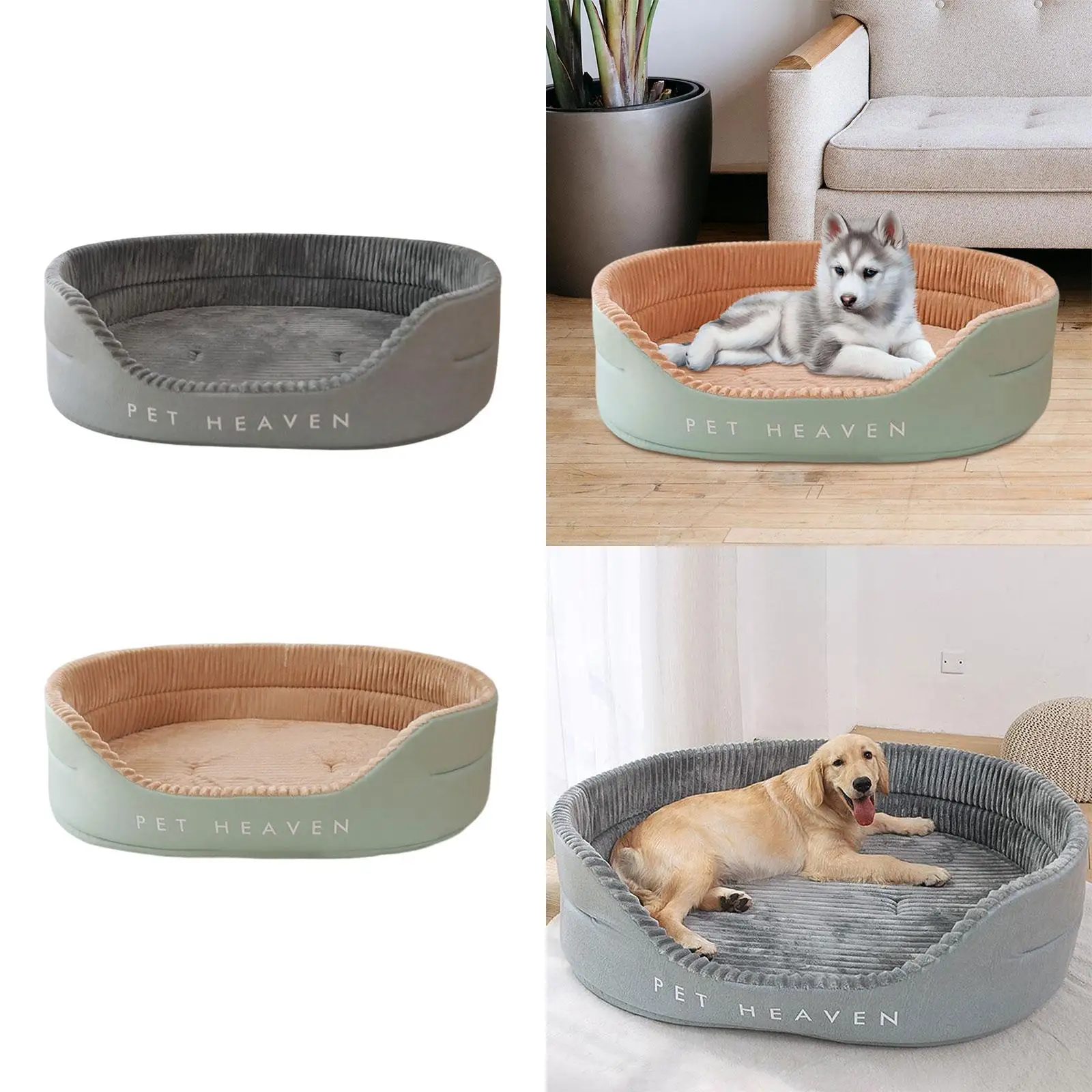 Pet Dog Bed Soft Sofa Washable Doghouse Kennel for Pet Supplies Puppy