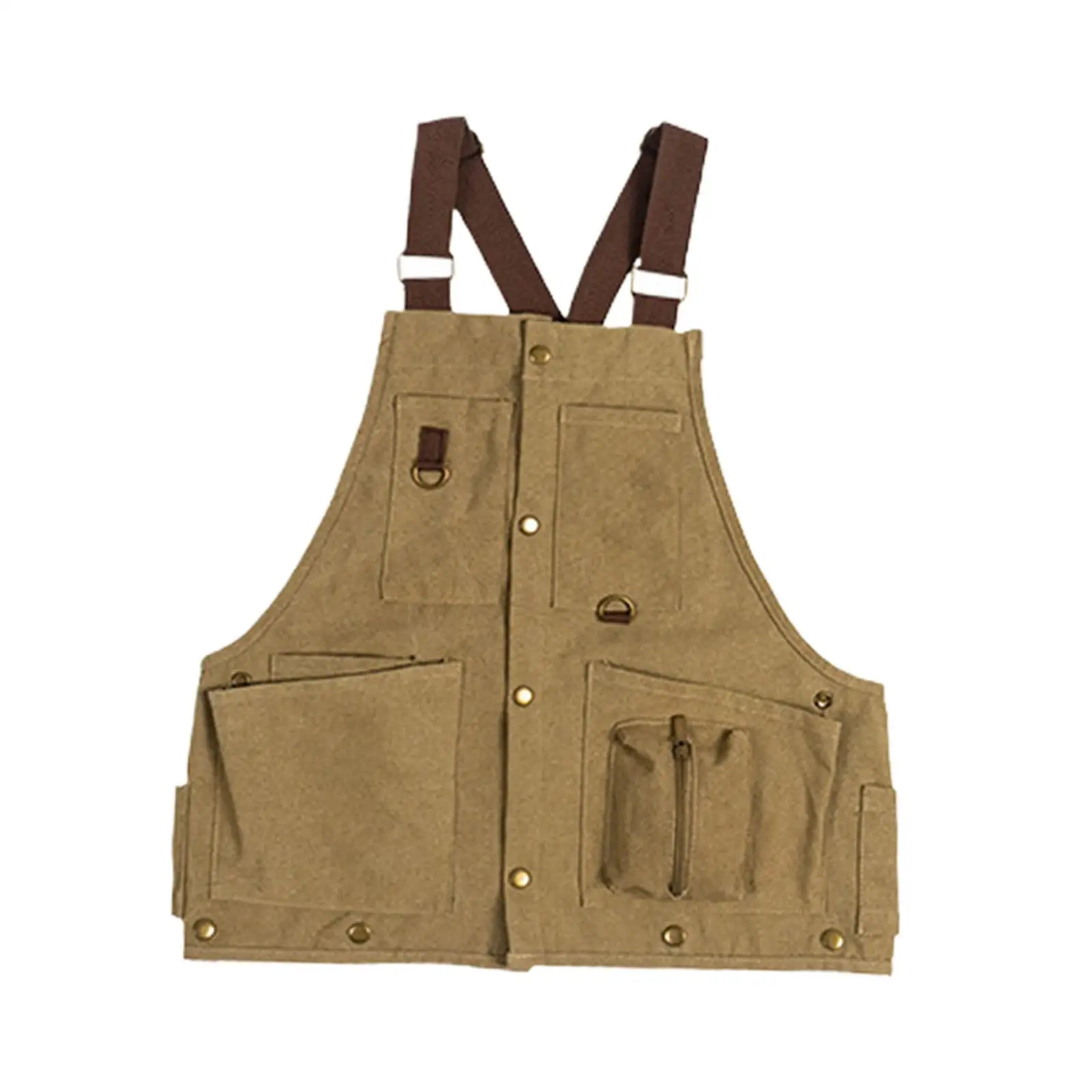 Barbecue Apron Casual Outdoor Camping Vest for Adult Photography Backpacking