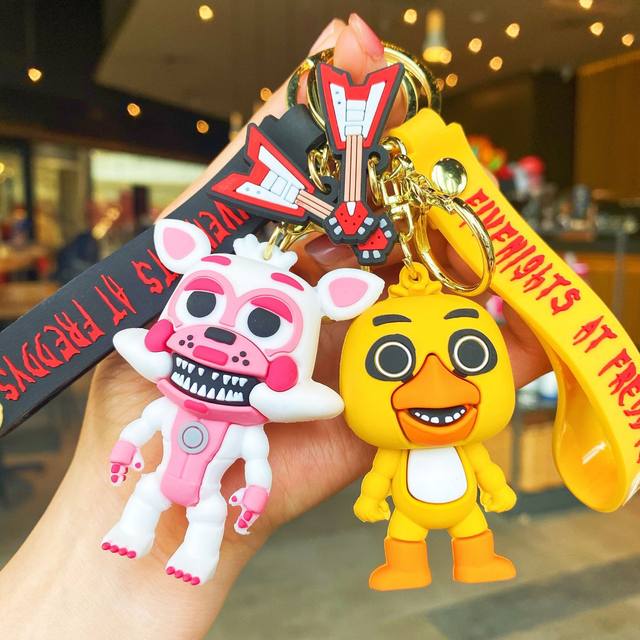  Five Nights at Freddy's Freddy: Funko x Mini-Head Plushy  Keychain + 1 Free Video Games Themed Trading Card Bundle (091484) : Toys &  Games