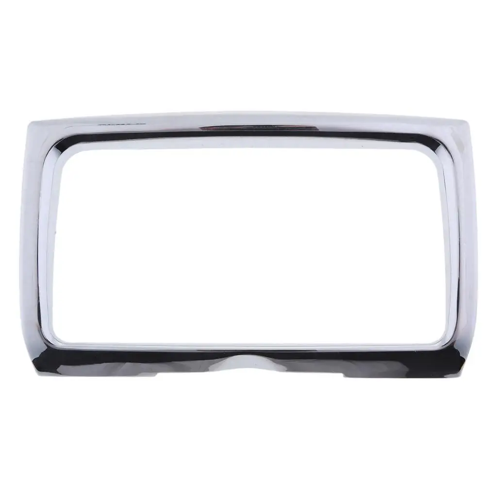 Silver Metal Tri Line Stereo Trim Cover for   2014-later