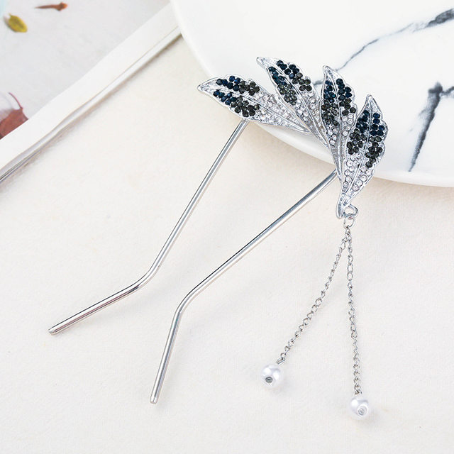 Women Hair Sticks Metal Tassel Hairpin Pearl Diy U-shaped Hairpin Bridal  Tiara Hair Accessories French Hair Design Tools - Hair Pins - AliExpress