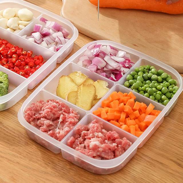 Hadanceo Food Storage Box Eco-friendly Food Grade Fridge Storage