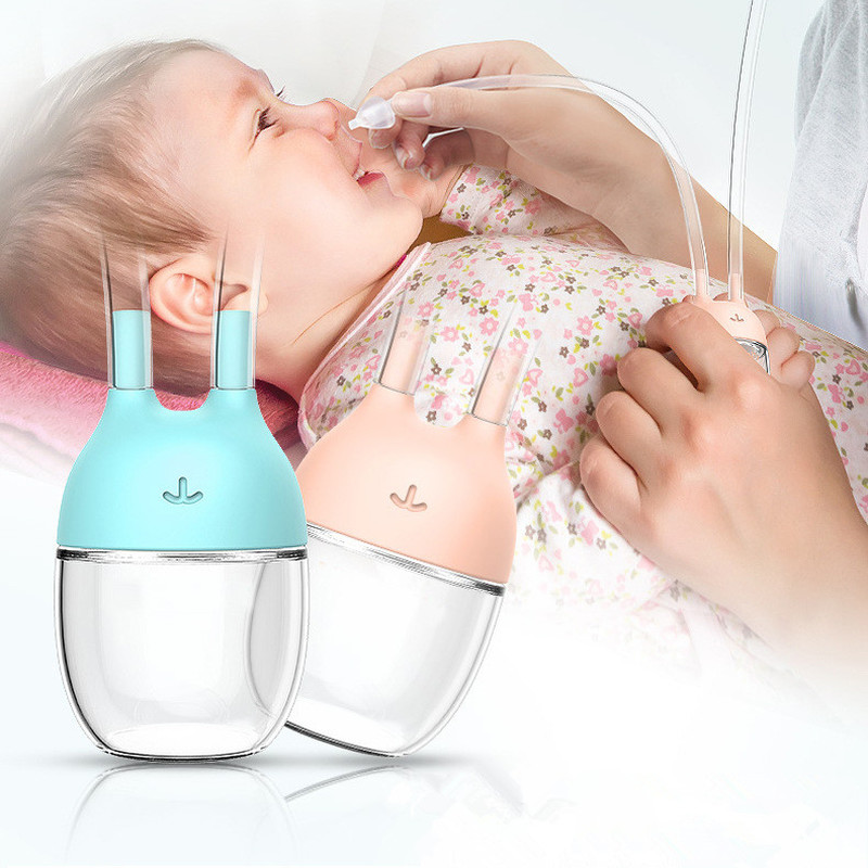 Description Picture 3 of itemNewborn Baby Nasal Aspirator Infant Child Noise Clean Booger Aspiration Tool Nose Cleaner Mouth Suction Aspirator Baby Care