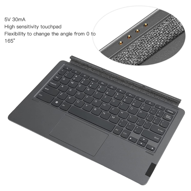 novo teclado para lenovo tab almofada pad pad almofada pro folio capa com magnético destacável teclado sem fio