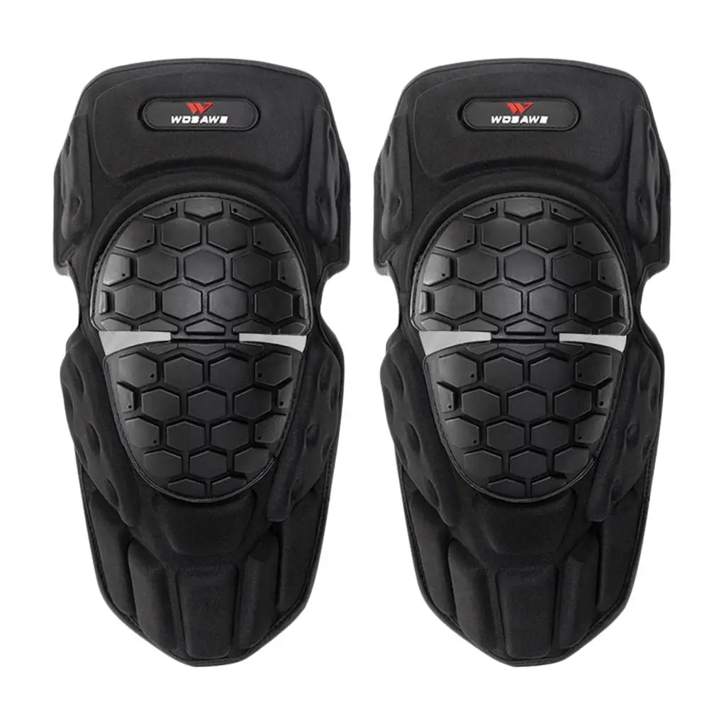 Set of 2 Bike Motorcycle Knee Pads  Guard for Outdoor  Cycling