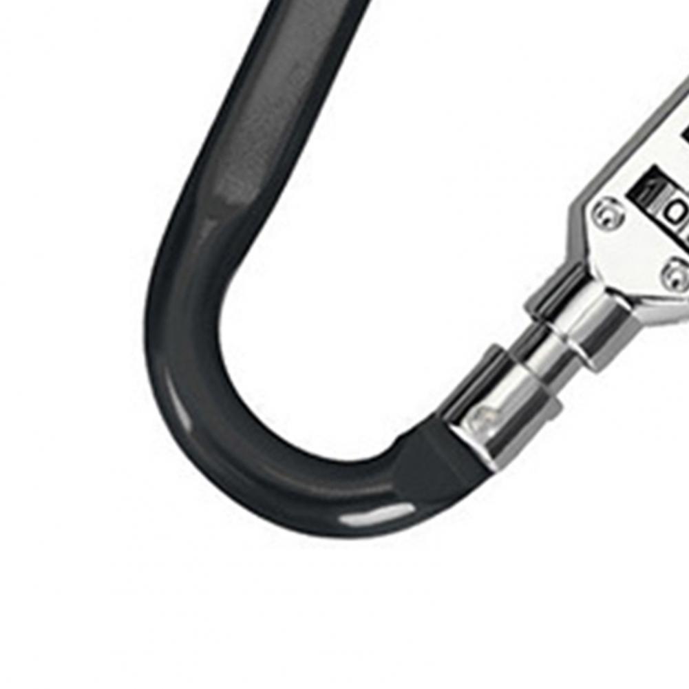 Title 9, Bicycle Anti-theft Lock Carabiner Password Alum...