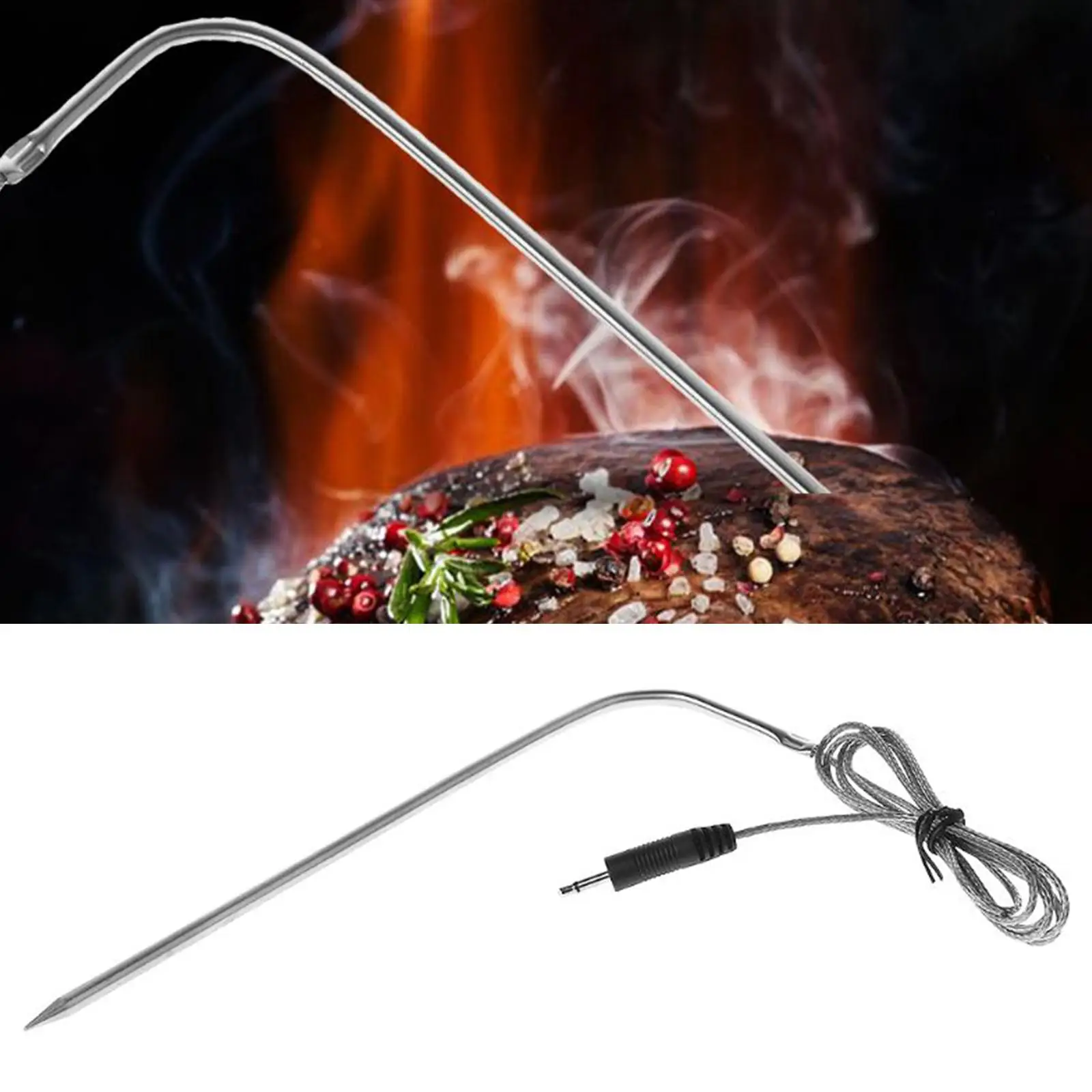 Stainless Steel Probe Stable for Meat Thermometer Fitments Replacement