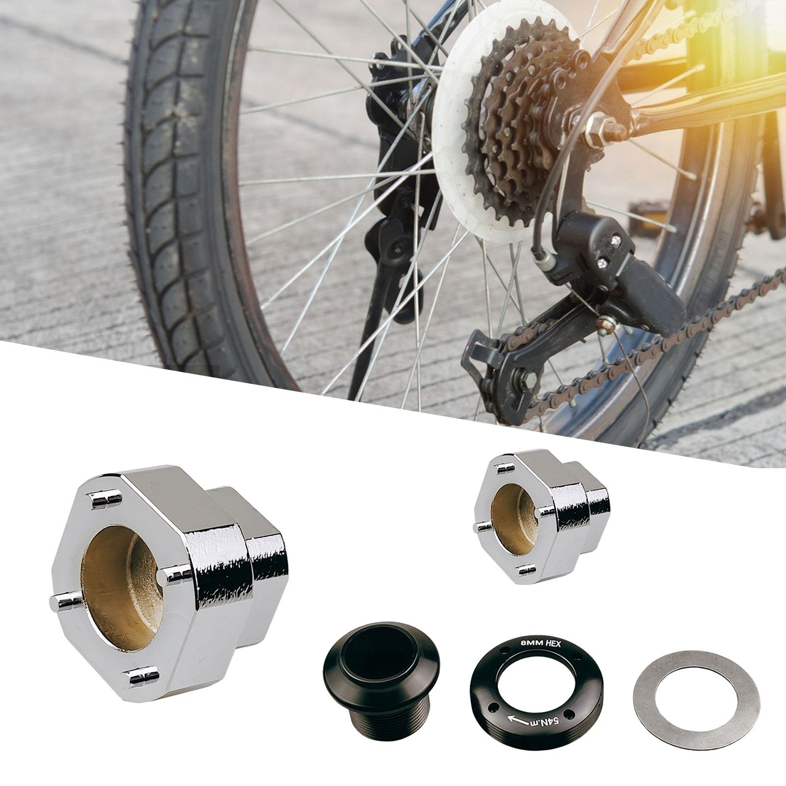 Tapa de perno de brazo de manivela de bicicleta, accesorios de Metal para ciclismo, reparación ligera de BMX, pernos de fijación de brazo de manivela resistentes y duraderos