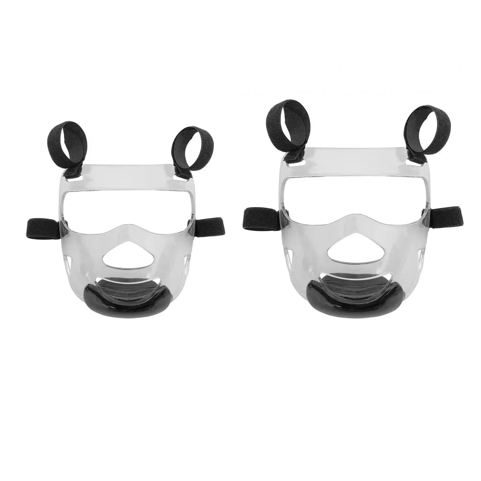 Taekwondo Face Mask Taekwondo Face Shield Detachable Face Protection Cover Clear Face Guard Sparring Mask for Martial Arts Sanda