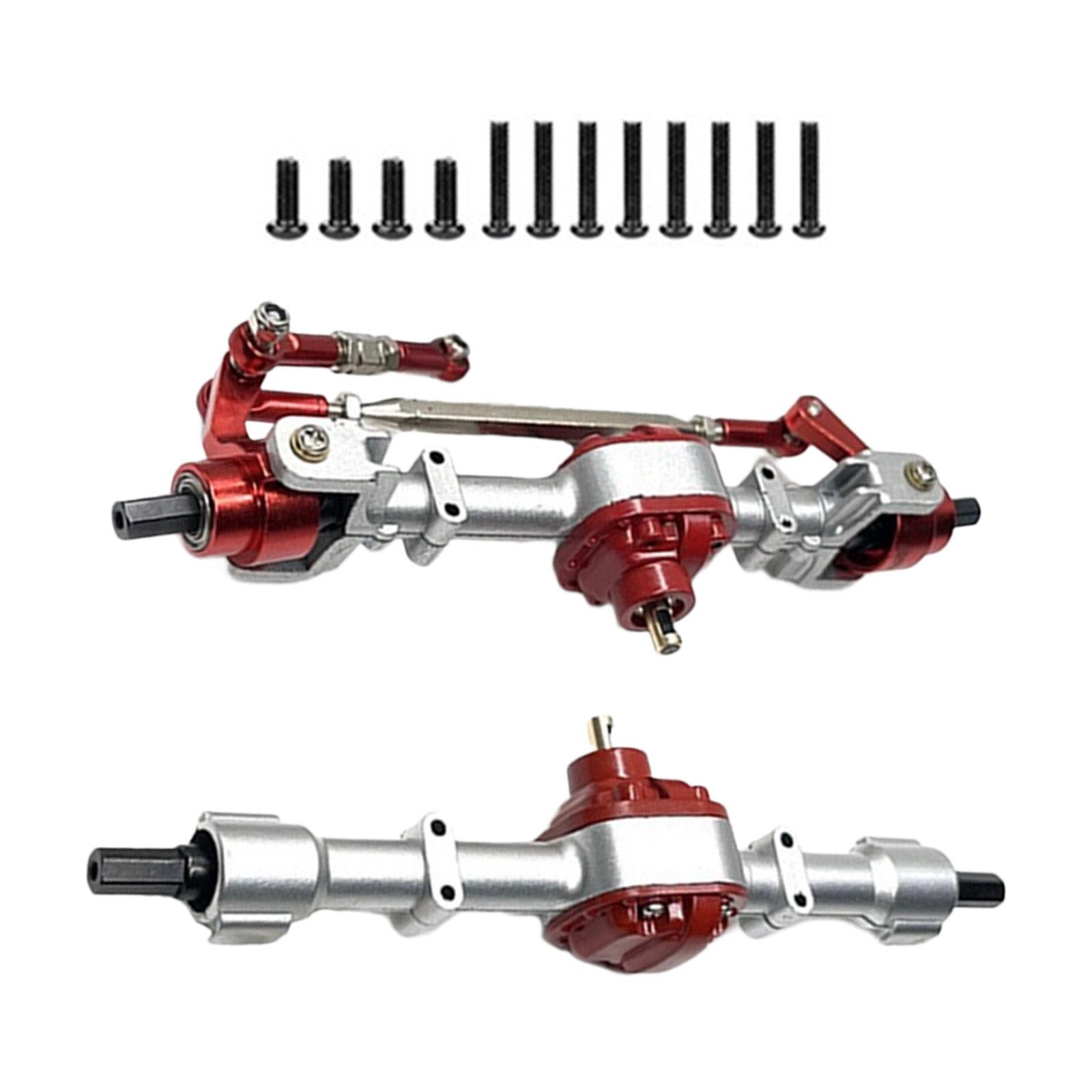 Комплект передней и задней оси 1/12, передний и задний мост для  радиоуправляемого автомобиля MN78 D90 D91 99S | AliExpress
