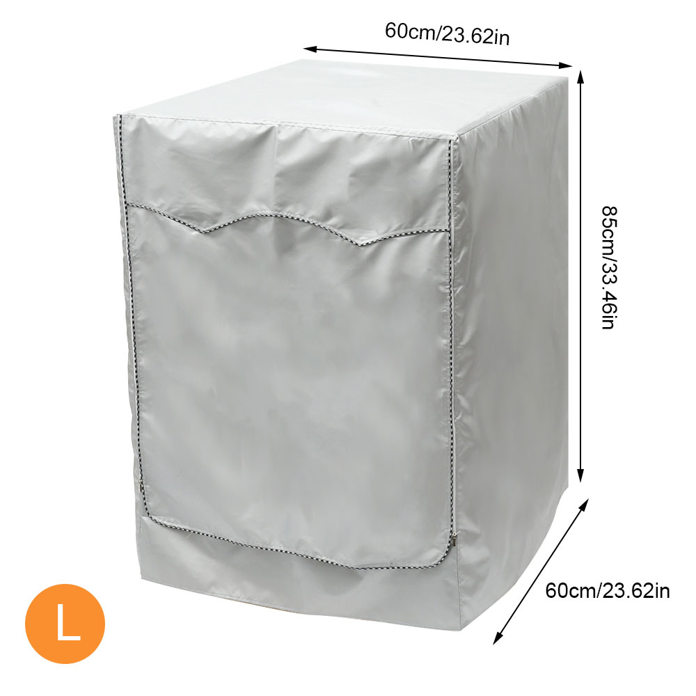 Description Picture 4 of itemFull shading Sunscreen Washing machine cover Roller Dust Proof Cover Washing Machine Protective Dust Front Load Wash Dryer