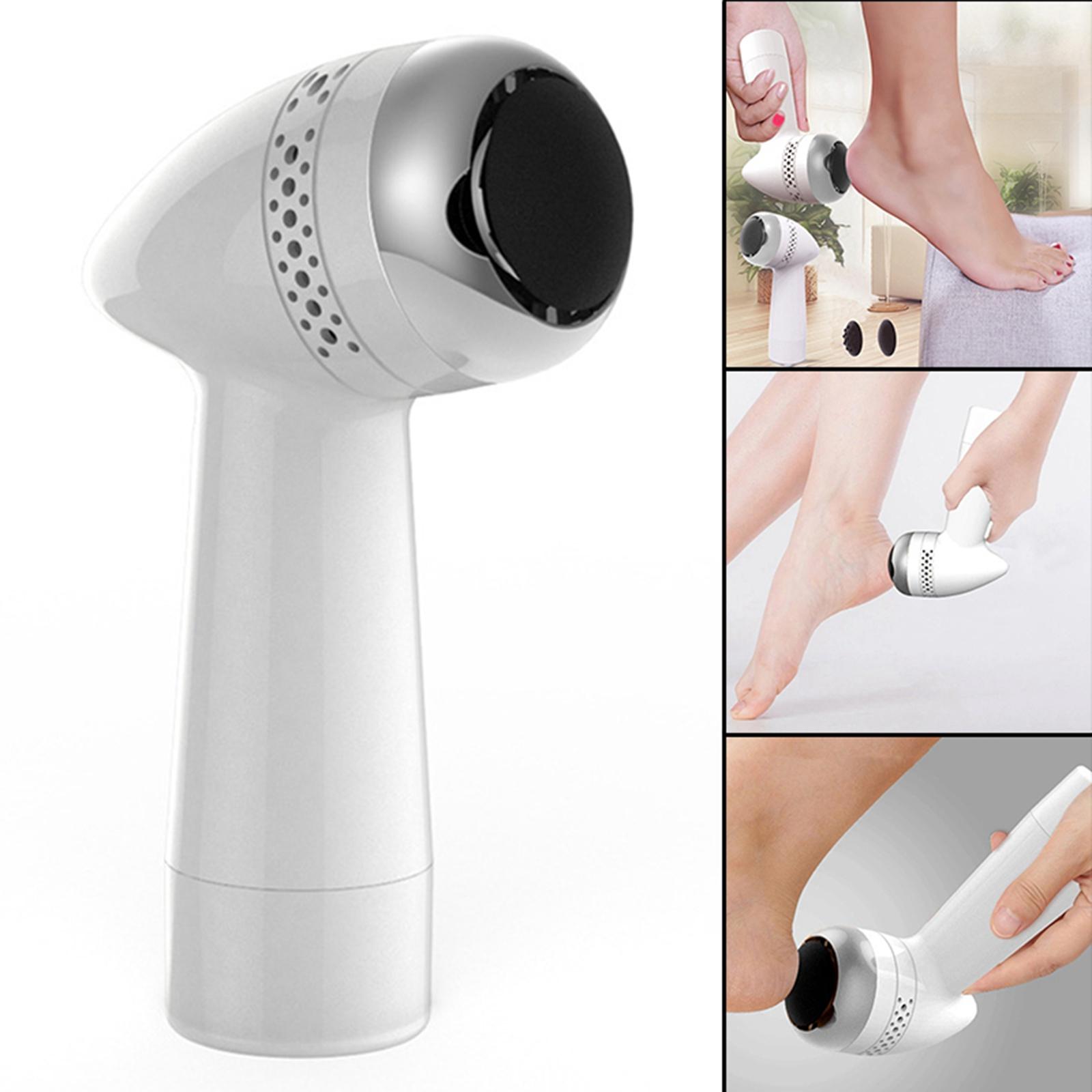 Professional Electric Foot File Rechargeable Battery Massager for Dead Skin Cracked Heels Easy to Clean for Women Men Foot Care