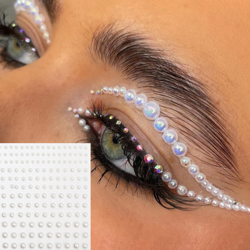 Best of Diamond Disposable Tattoo Stickers 3D Face Jewelry Crystal DIY Eyes Face Body Rhinestones Waterproof Makeup Art Party Decoration Reviews & Tips