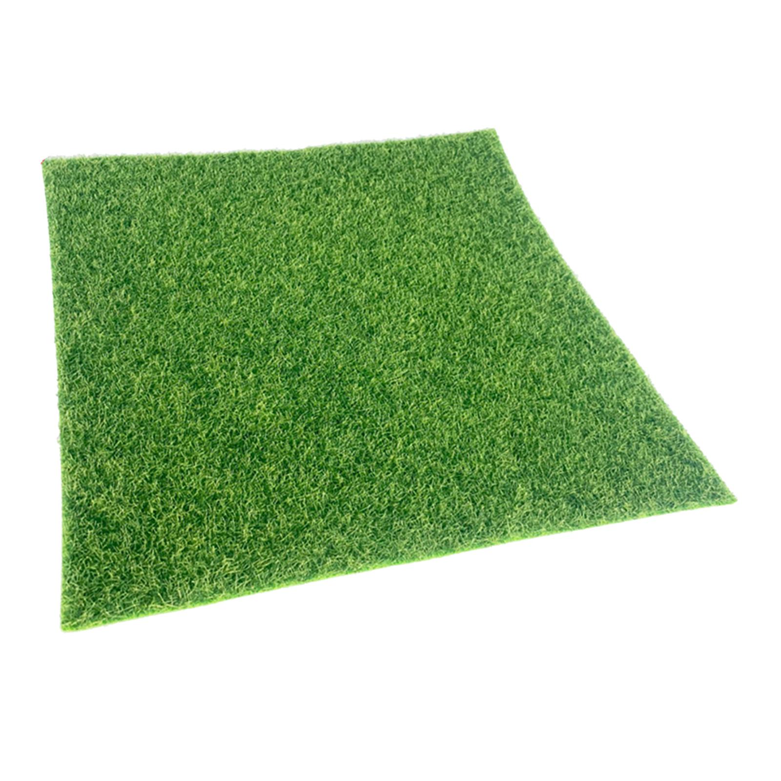 Fake Grass Mat Dogs training Area Carpet Turf Lawn for Sand Table Patio DIY Micro Landscape Balcony Decor