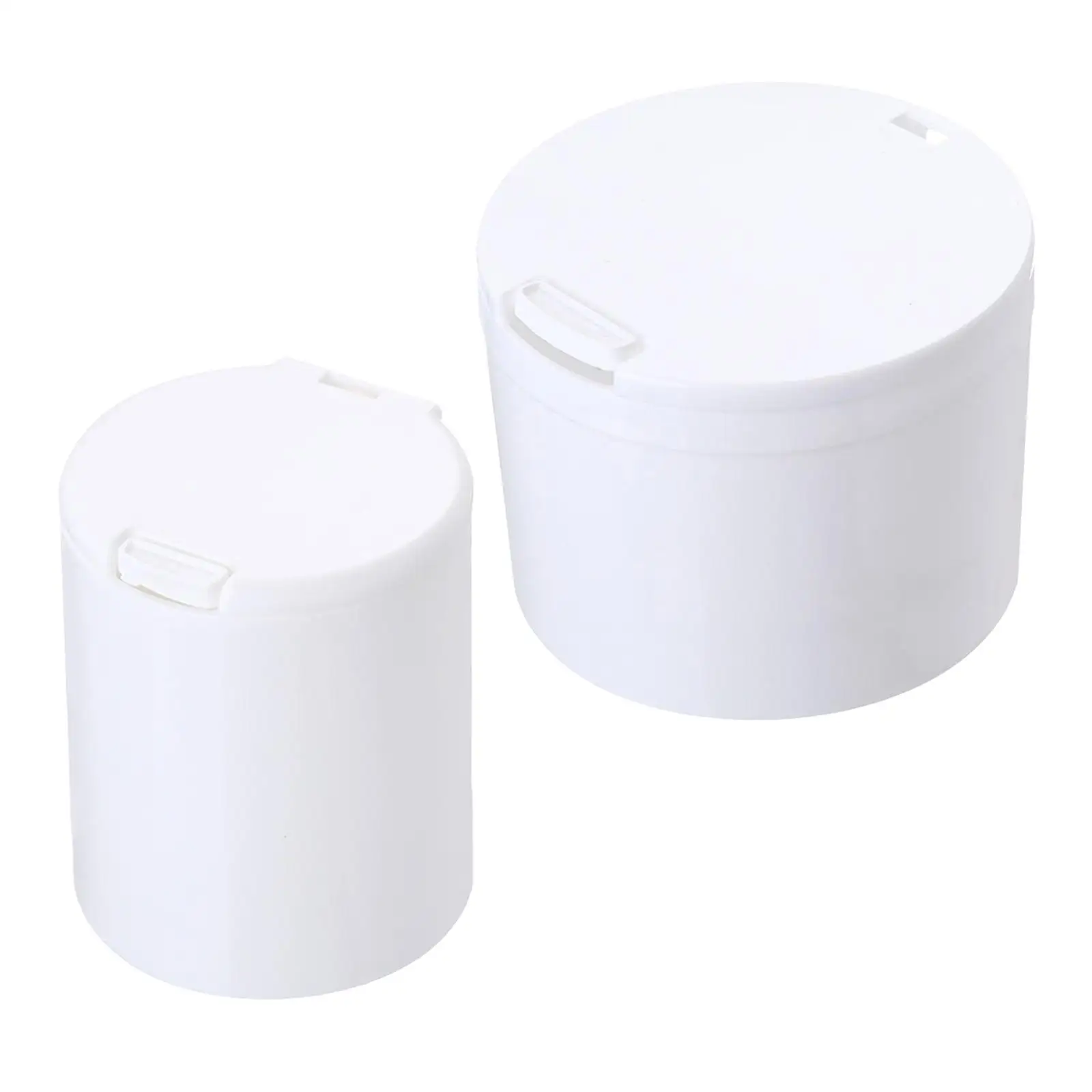 Sundry Storage Box with Lid Dustproof for Cotton Round Pads Vanity Storage