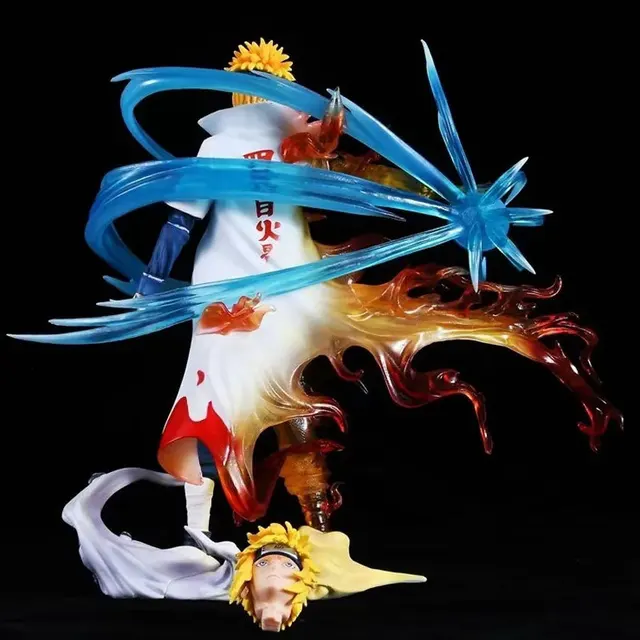 Figuras de Naruto de Pvc, estatuilla de Anime de Minato, norikaze, Evil Gk,  estatua de cuatro generaciones, modelo de muñeca, juguetes coleccionables,  regalos, 26cm Fivean Figuras de anime