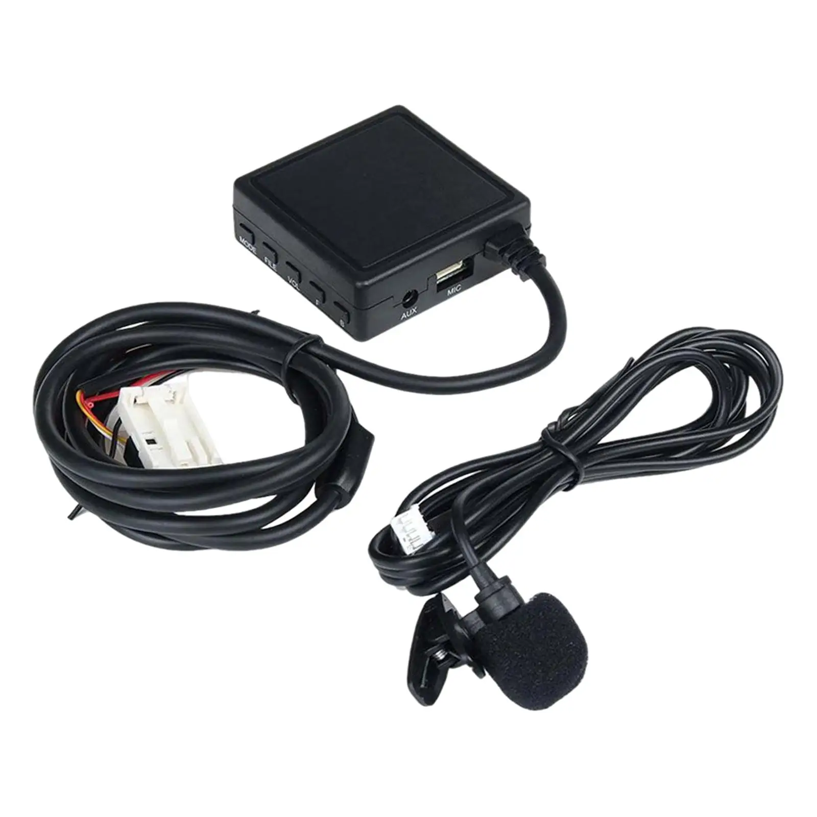 Auxiliary Audio Converter with Microphone Accessories Support Handsfree Call AUX Cable Adapter for E91 E92 E60 E90