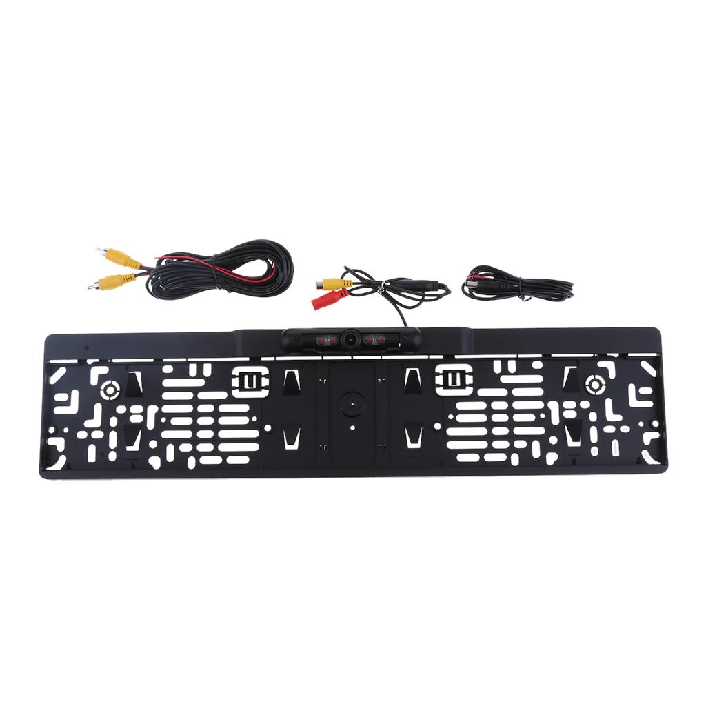 LED Car Reversing Camera IR  Parking Aid Plate Camera