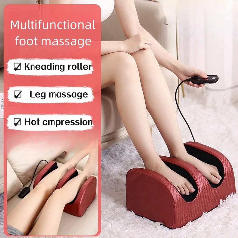 Best of Foot Massager Electric Hot Compression Heating Therapy Shiatsu Kneading Roller Muscle Relaxation Pain Relief Foot Spa Machines Reviews & Tips