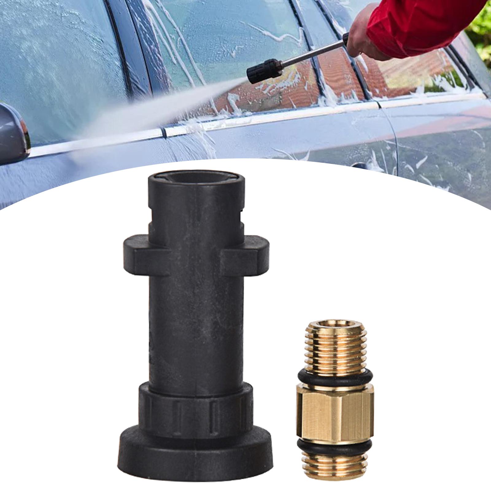 High Pressure Washer Adapter Quick Release for Connector for Pressure Washer Gun Foam Lance