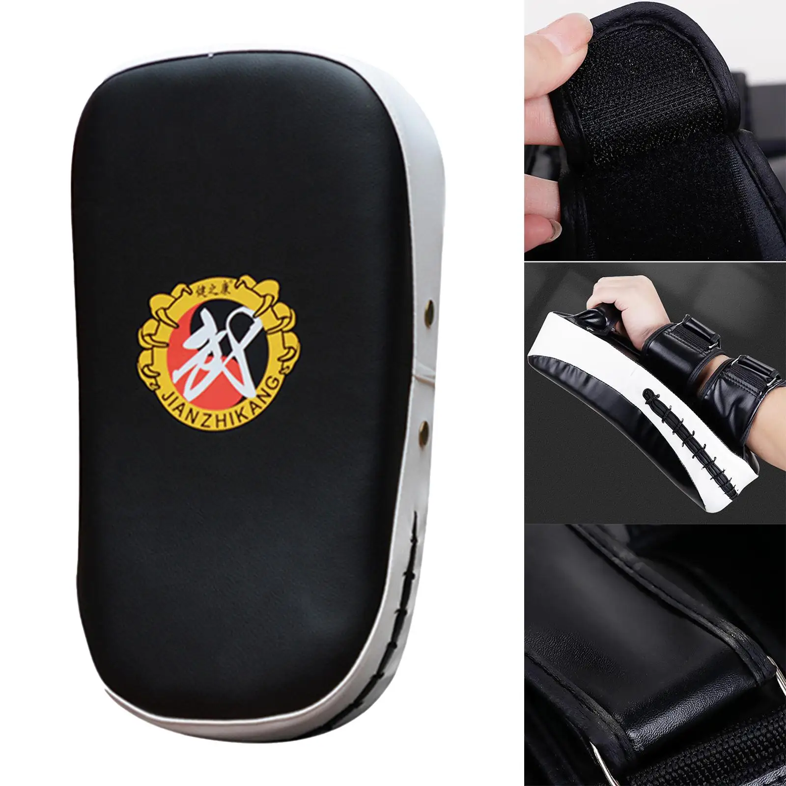 Kicking Striking Body Pad Boxing Curved Focus Mitts Foot Target for Kickboxing