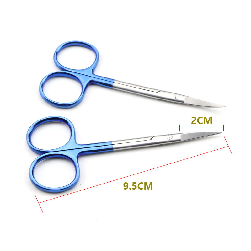 Best of Ophthalmic Scissors Double Eyelid Scissors Gold Handle Scissors Cosmetic Instruments Reviews & Tips