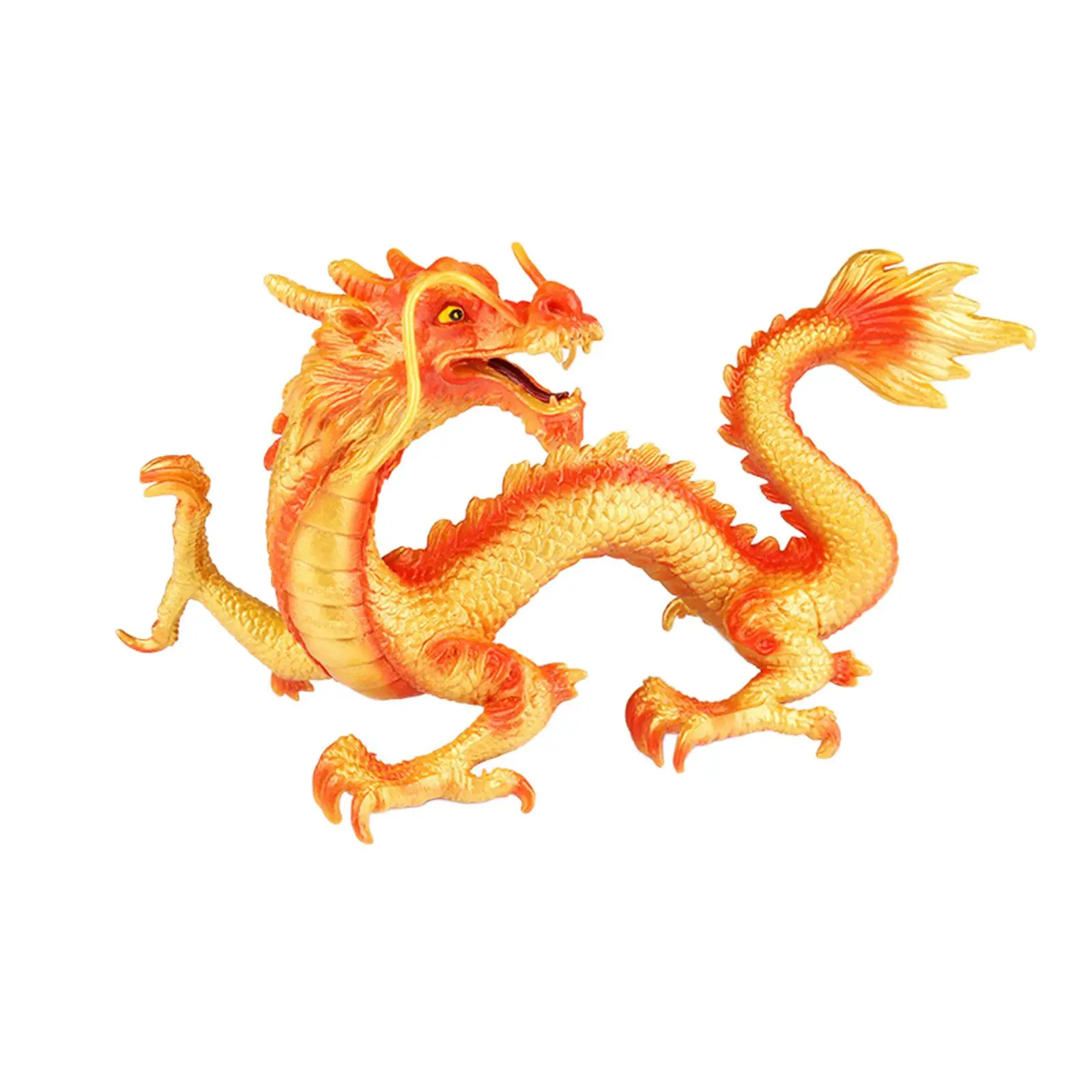 Chinese Dragon Figurine Collection Educational Home Decor Realistic Detailed Action Figures for Age 3+ Girls Boys Gift
