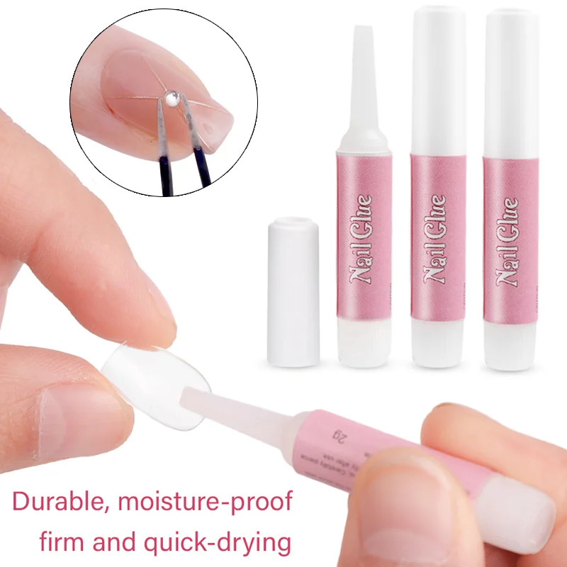 Best of Fast-Dry Nails Glue 1 / 3 / 5PCS Professional Fake Nail Extension Glue Acrylic Nails Rhinestone Adhesive Decoration Glue Manicure Reviews & Tips