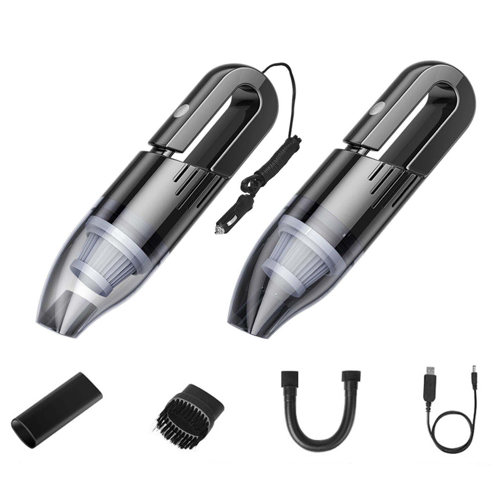Handheld Car Vacuum Cleaner Car Cleaning Kit 120W High Power Wet and Dry Cleaning for All Vehicles Cleaning Car Interior
