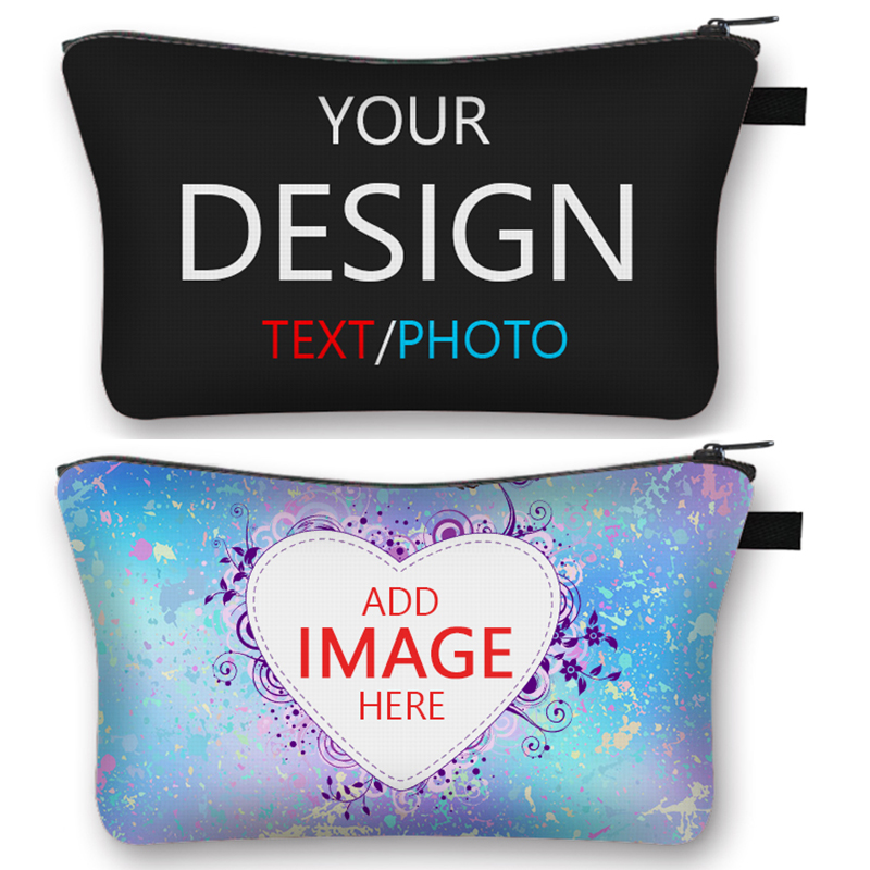Custom Photo Logo Cosmetic Case Personalized Text Name Image Makeup Pouch Women Beauty Bags Napkin Lipstick Storage Bag Gift 3 Sced7c4a6c433453881307e56f5380c71F