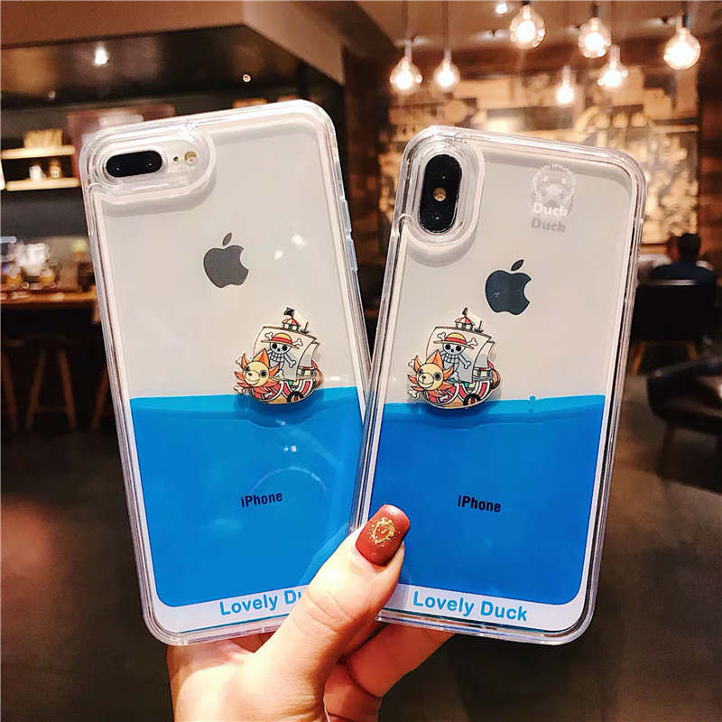 One Piece Liquid Corsair Phone Cases For iPhone 13 12 11 Pro Max XR XS MAX X Back Cover iphone 13 pro max case clear