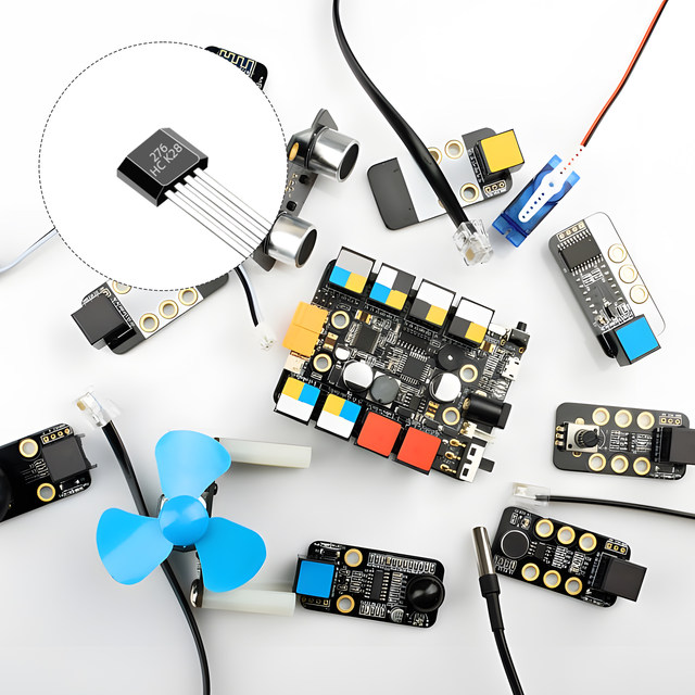 Ss41f Arduino Sensor Posición SS41F Bipolar 20mA 6 Sensores De Efecto Hall F ...