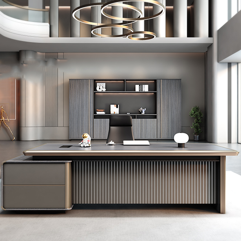 Description Picture 4 of itemReception Computer Desk Standing Corner Meeting Executive Office Desk Organizers Storage Mesa Escritorio Office Desk Accessories