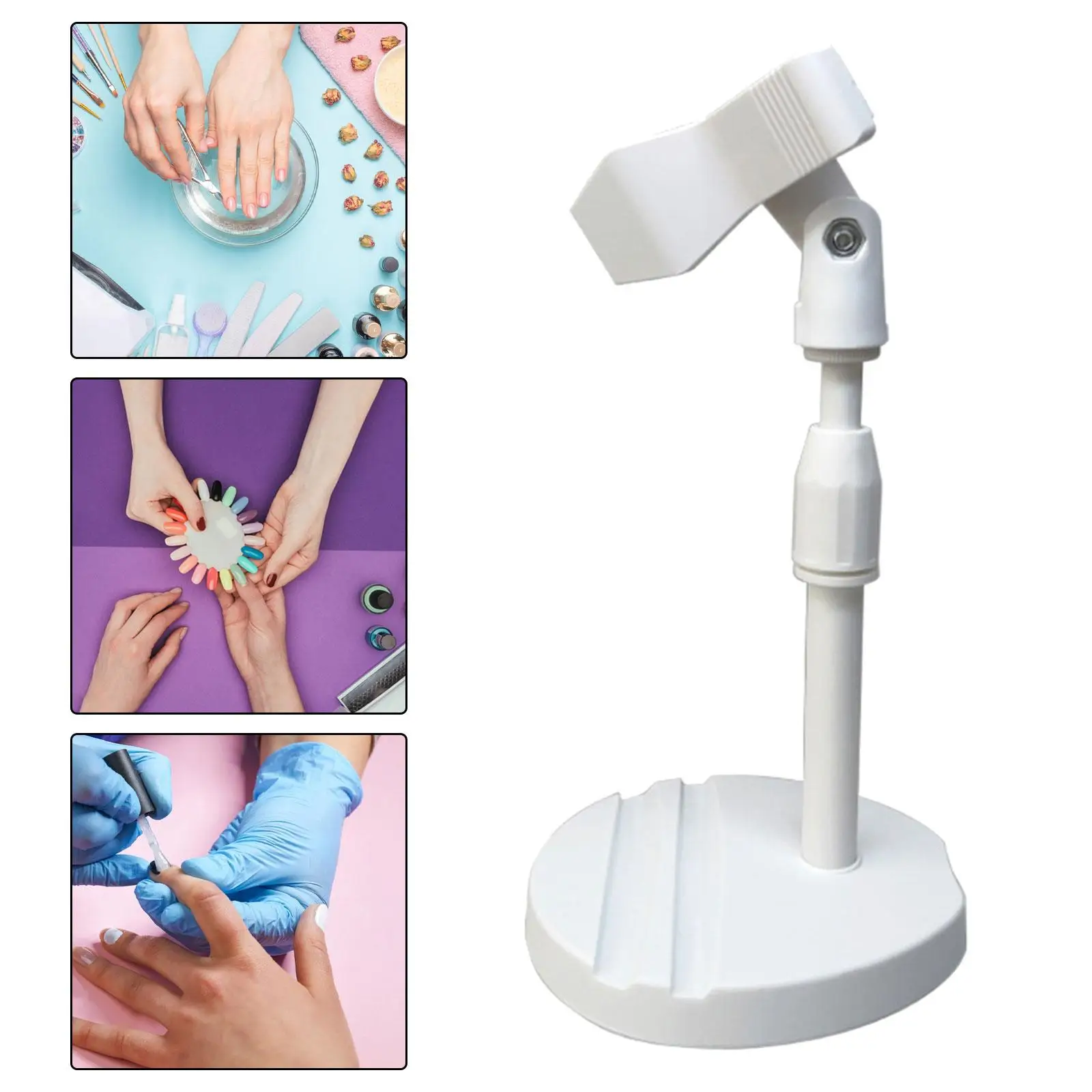 Mini Nail Light Stand Home Salon Use Manicure Tool Mini Nail Dryer Bracket